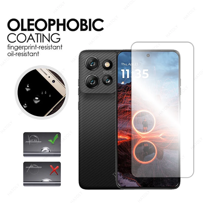 Vidrio templado para Motorola ThinkPhone 25 HD, película protectora transparente para Motorola ThinkPhone25, Protector de pantalla para cámara