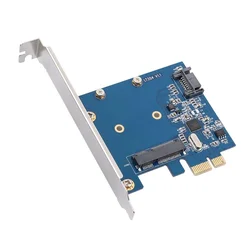 ASMedia ASM1061 Adaptador PCIe a mSATA para SSD – Conexión SATA