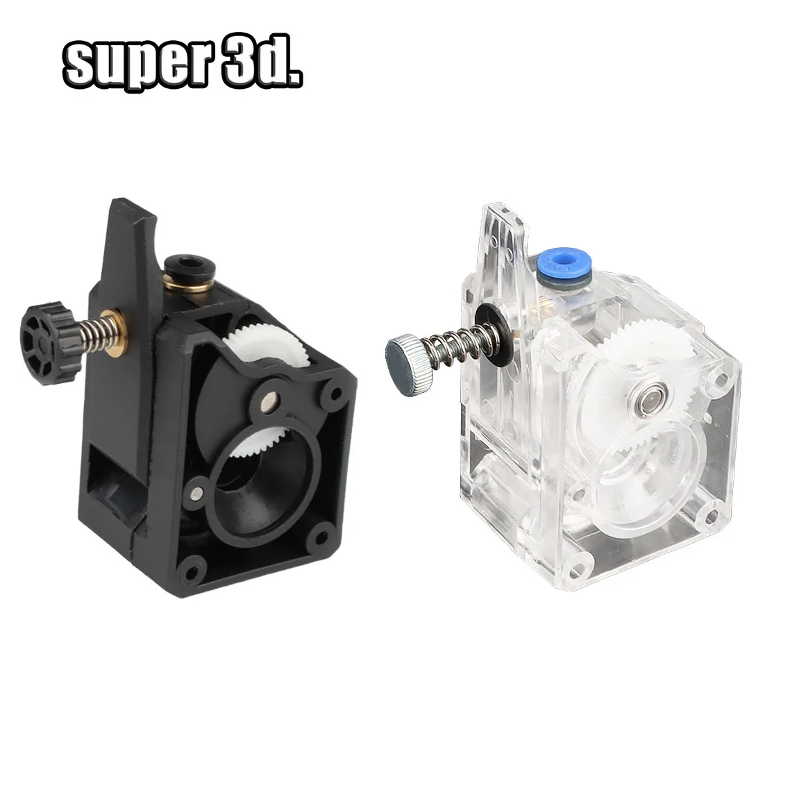 Extrusora directa Bowden de doble unidad Btech clonada DDB para impresora 3D MK8 V6 Ender-3 CR10 para filamento Flexible de TPU de 1,75mm - imagen 3