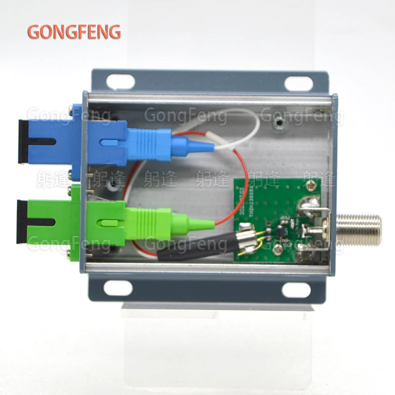 Nuevo receptor pasivo FTTH CATV WDM MINI redes de nudos ópticos equipo convertidor de medios de fibra óptica conector SC APC al por mayor - imagen 3