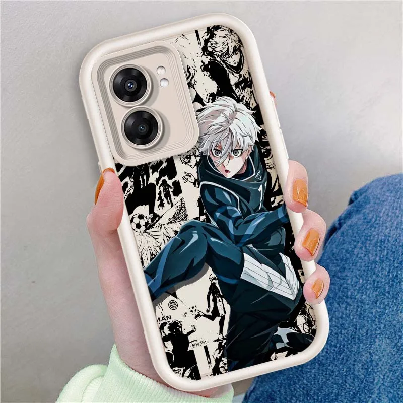 Funda Protectora para Teléfono con Diseño de Anime Blue Lock para OPPO A96 A58 A74 A78 A72 A53 A54S A94 A54 A16 A52 A57 A98 A76 - imagen 4
