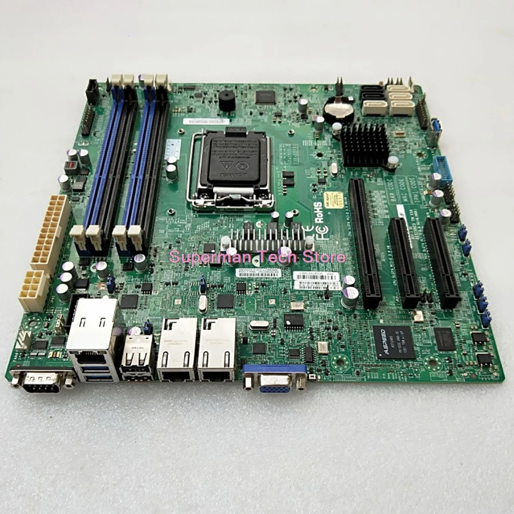 E3-1200 v3/v4 4.a/5a generación. Procesadores Core i7/i5/i3 LGA1150 DDR3 para placa base de servidor Supermicro X10SLM+-F