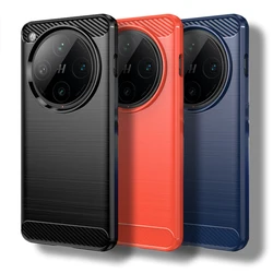 Funda OPPO Find X8 Pro Silicona Parachoques Fibra Carbono Antigolpes