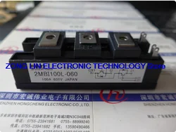 Fuji 2MBI100L-060 Módulo IGBT Alta Eficiencia