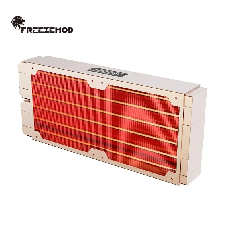 Radiador de refrigeración por agua de cobre completo, TSRP-ZT-240SC, intercambiador de calor Industrial de doble capa de 45mm de espesor TDP 750W, enfriador de agua 240 - imagen 5