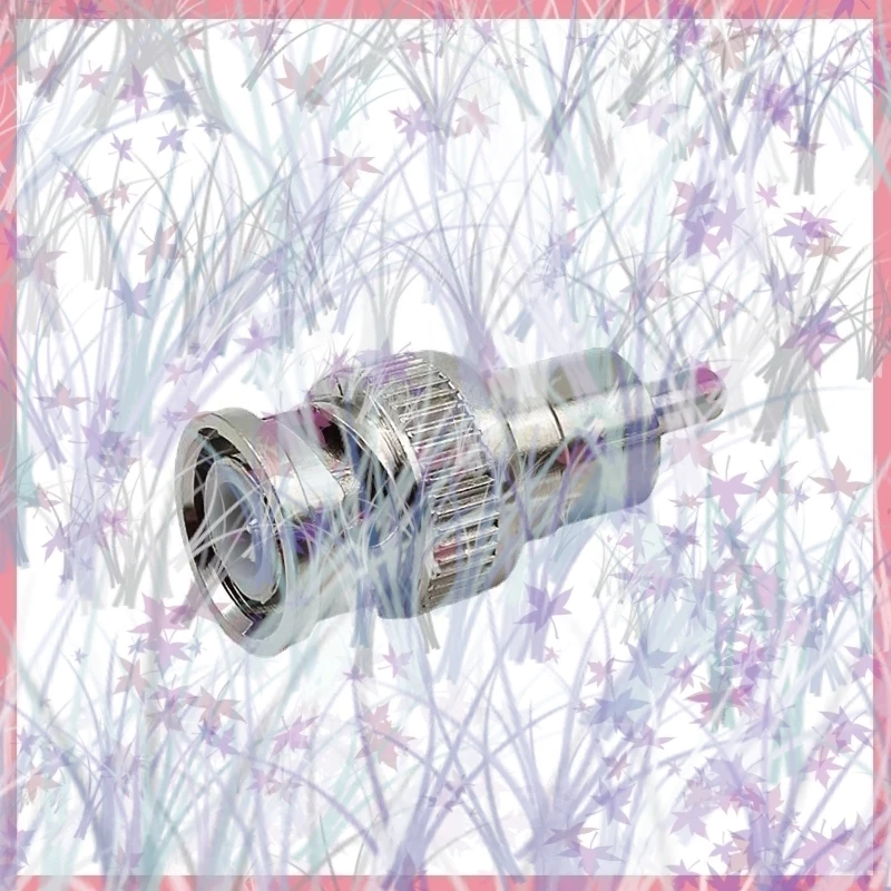 Adaptador de conector macho BNC a RCA para cámara de vigilancia CCTV, divisor Balun de vídeo, sistema de seguridad B6, 2/5/10 Uds. - imagen 2