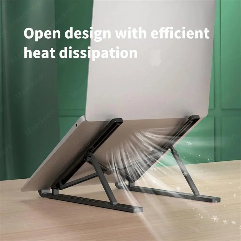 Soporte ajustable para ordenador portátil, soporte plegable para portátil, Base de soporte para Macbook Air Pro, accesorios para tableta y ordenador - imagen 3