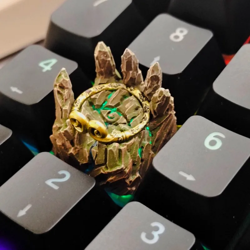 Black Myth Wukong Wuzhishan teclas personalizadas de resina 3D para interruptor cruzado MX, accesorios de teclado mecánico para juegos, regalos - imagen 5