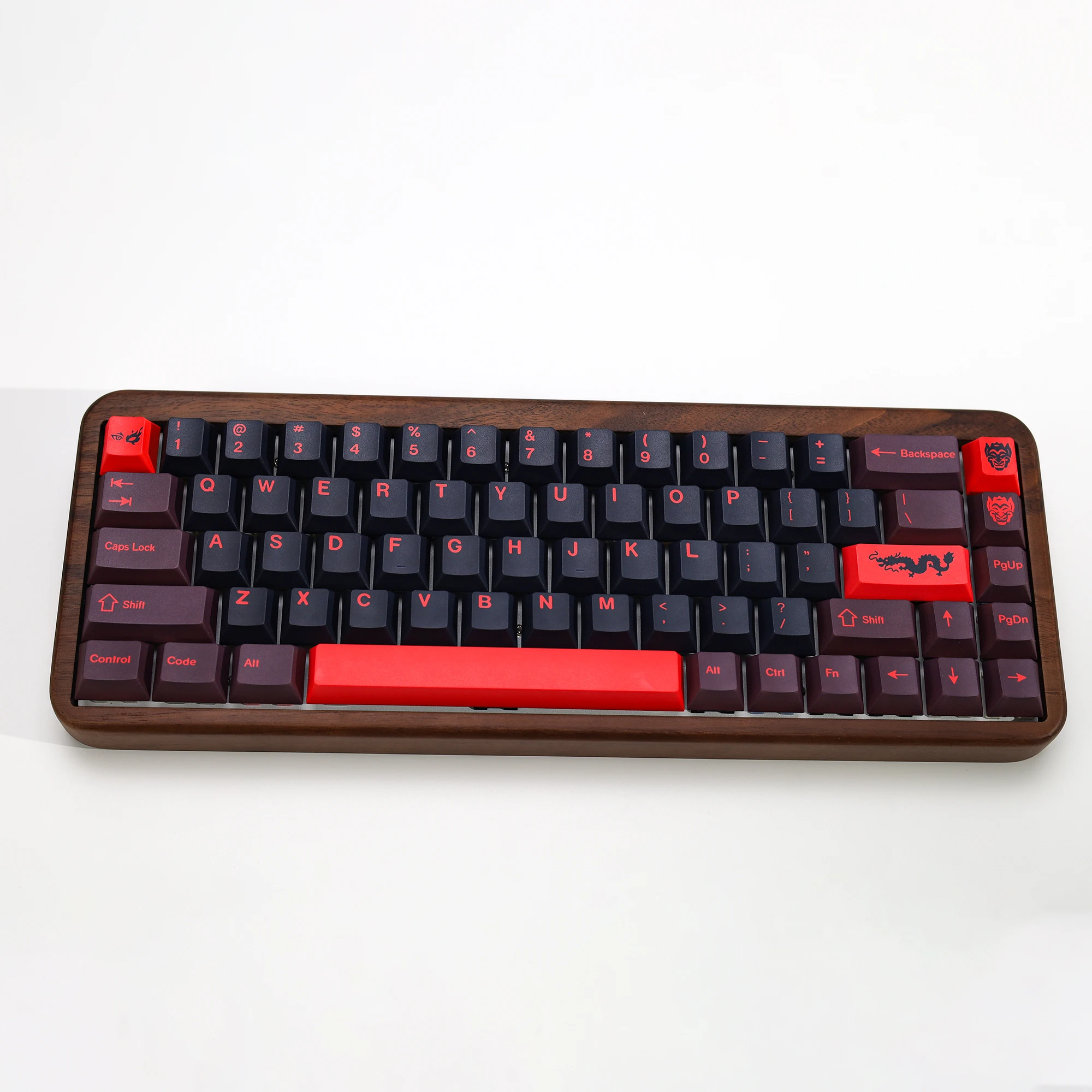 KBDiy 143 teclas/juego de teclas de teclado mecánico PBT GMK Red Dragon Keycap Cherry Profile personalizado para MX Switch 61/64/75/87/104/980 - imagen 2