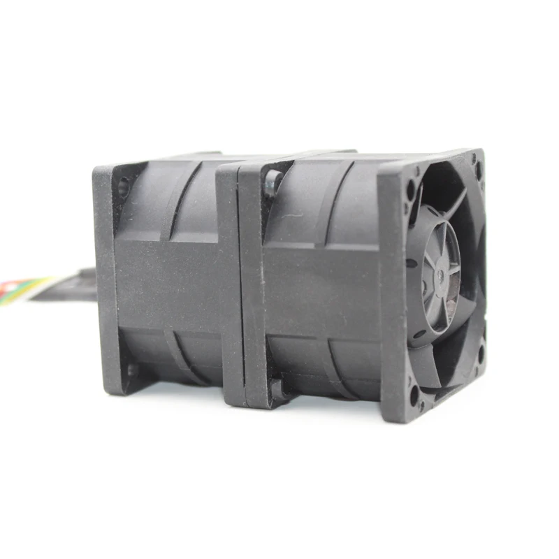 DBKA0456B2H AVC 40 mm x 56 mm Ventilador de enfriamiento de refuerzo de automóvil de alta velocidad 12 V, motor dual, 10000 RPM, flujo de aire sobrealimentado - imagen 4