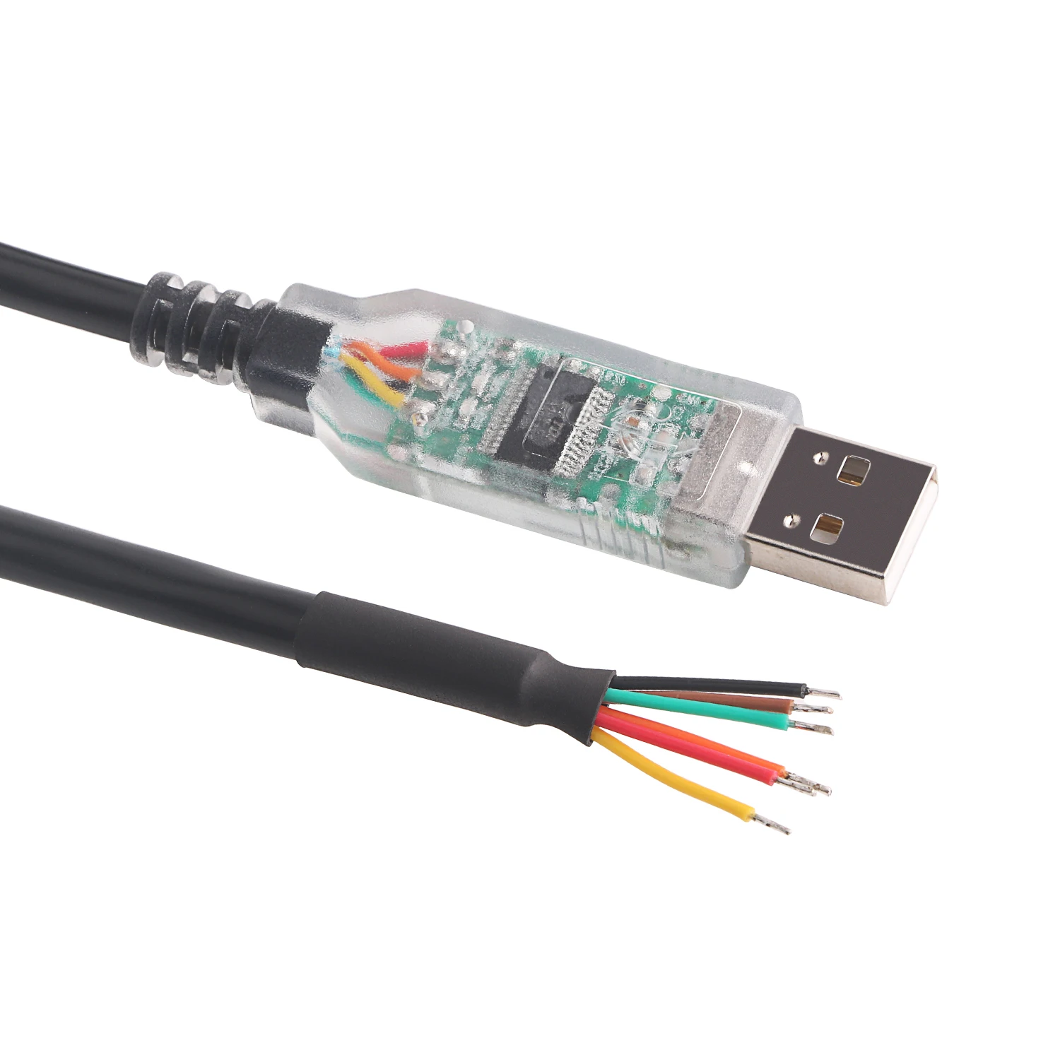 TTL-232R-3V3-WE-CABLE Adaptador convertidor Serie USB, FT232RL, TTL-232R-5V-WEFTDI - imagen 2
