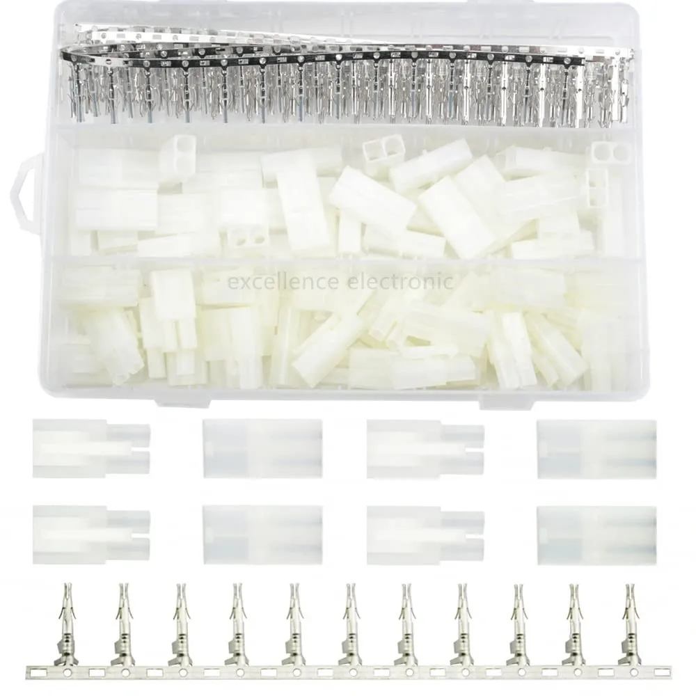 Conector macho y hembra L6.2 de 6,2mm con pines, Compatible con conector Tamiya grande tipo A, 30 pares