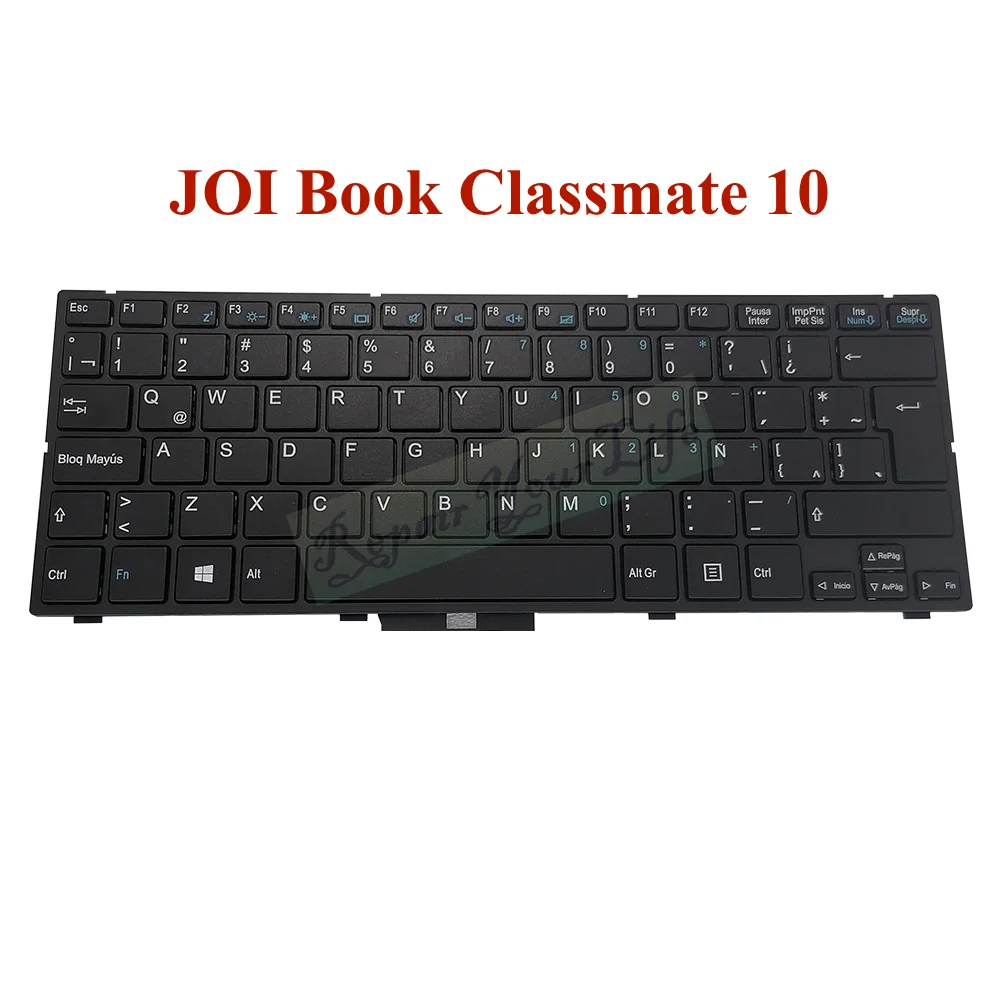 Teclado Español Latino para ordenador portátil, para JOI Book Classmate 10, Notebook, PC, LA Frame, 82-382-FX5000, nuevo