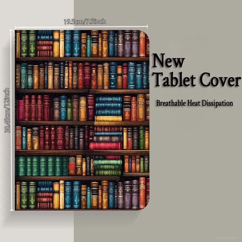 Estantería artística Retro para Samsung Galaxy Tab S9 S10 S6 S7 S8 FE Plus Lite pulgadas, funda plegable para tableta - imagen 3