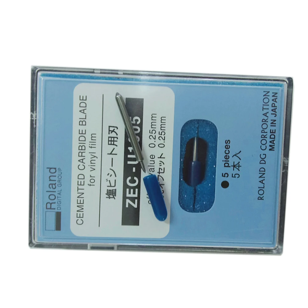 Cuchilla de cuchillo cortador Roland de 45 grados, hoja de carburo cementado ZEC-U1005 para Roland XC-540 SP-300V VP-540 VS-640 BN-20 LEJ-640 - imagen 4