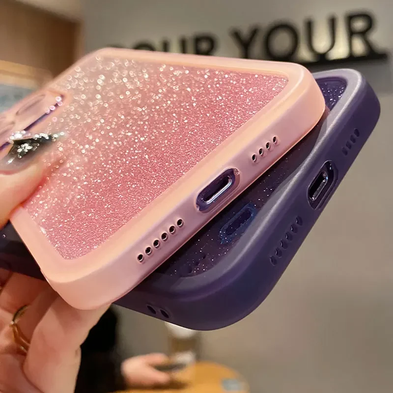 Funda P30 Pro, funda de teléfono con protección de lente brillante de lujo para Huawei P30 P20 P40 P50 P60 PRo P50E Honor Magic4 Lite, funda de silicona - imagen 3