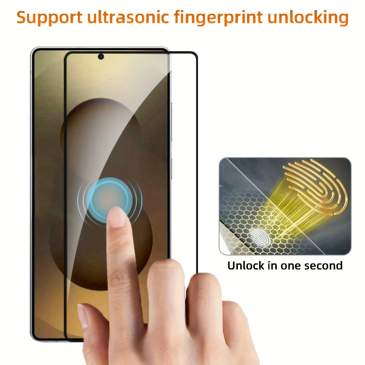 2 uds Protector de pantalla para Samsung S25 S23 S24 Ultra S21 S22 Plus vidrio templado para Samsung Note 20 10 9 S24 S23 FE S10 S9 Plus - imagen 2