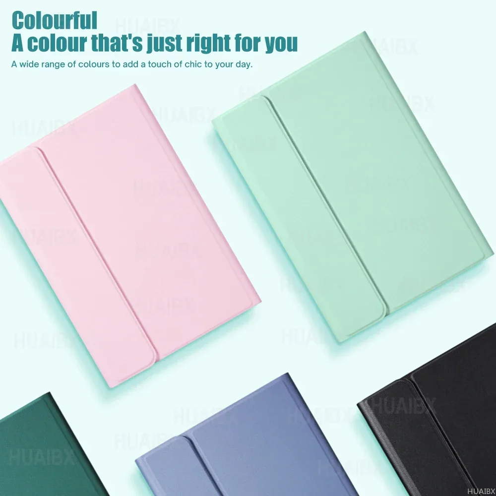 Para Samsung Galaxy Tab A7 Lite Funda de 8,7 pulgadas, Funda con teclado para Tab A7 Lite SM-T220/T225/T227 - imagen 5