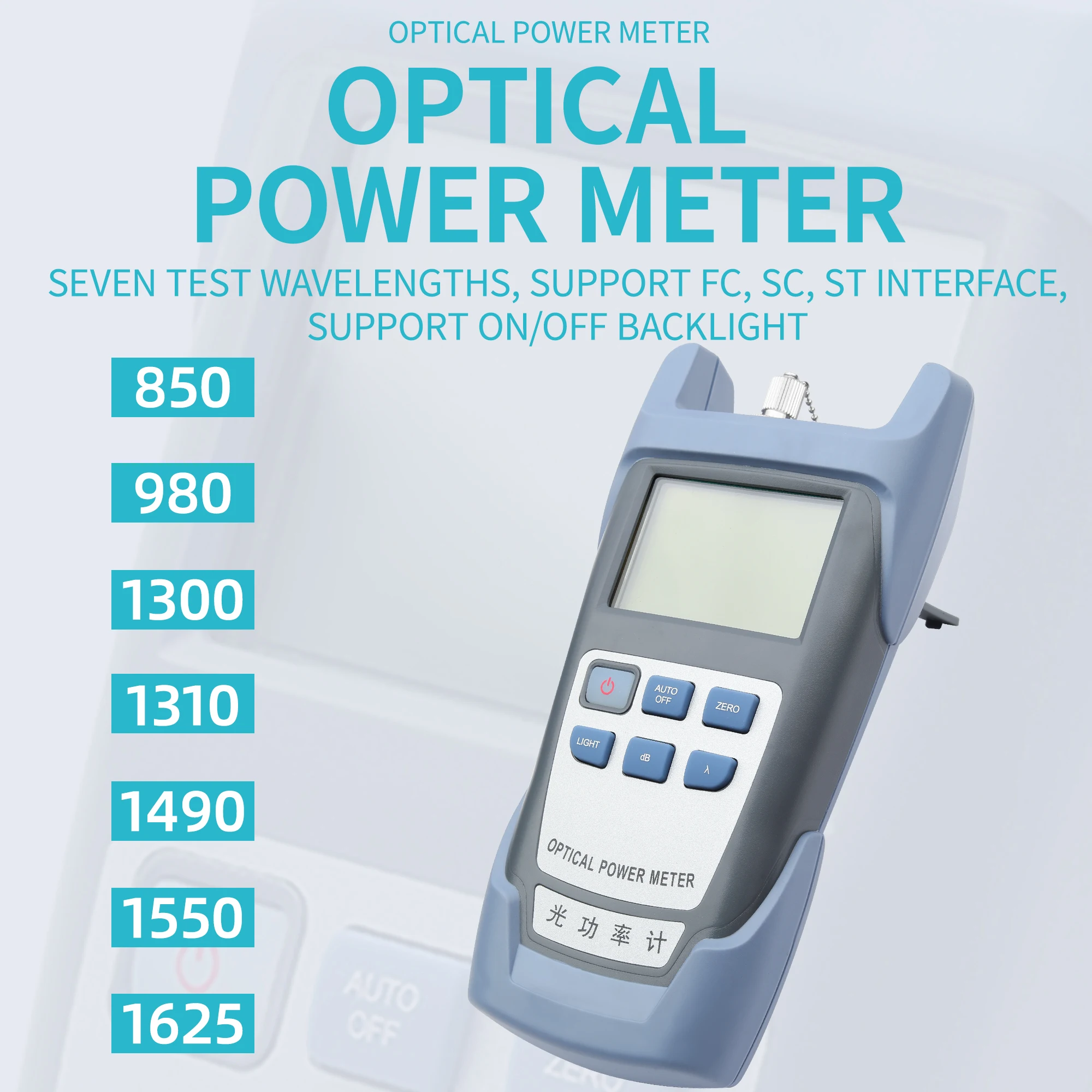 FTTH-Kit de herramientas de 18 piezas/juego de fusión en caliente con cuchilla de fibra de SKL-6C, medidor de potencia óptica de 5mW, localizador Visual de fallos, pelacables ópticos - imagen 4