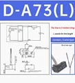 3C-D-A73L 5pcs