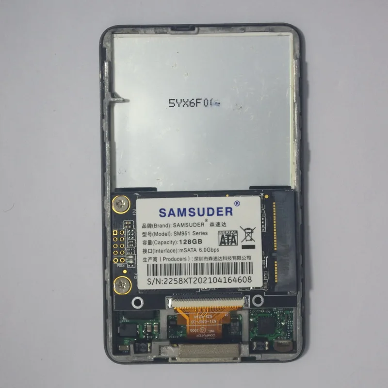 Para iPod corto SSD iPod vídeo SSD iPod classic SSD 256GB 512GB 1TB 1,8 "reemplazar original MK3008GAL MK8010GAH MK6008GAH MK1634GAL - imagen 2