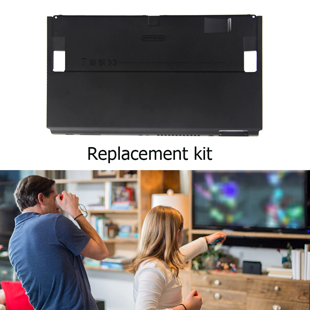 Carcasa de repuesto para Nintendo Switch, carcasa para tarjeta de juego OLED, parte superior inferior - imagen 4