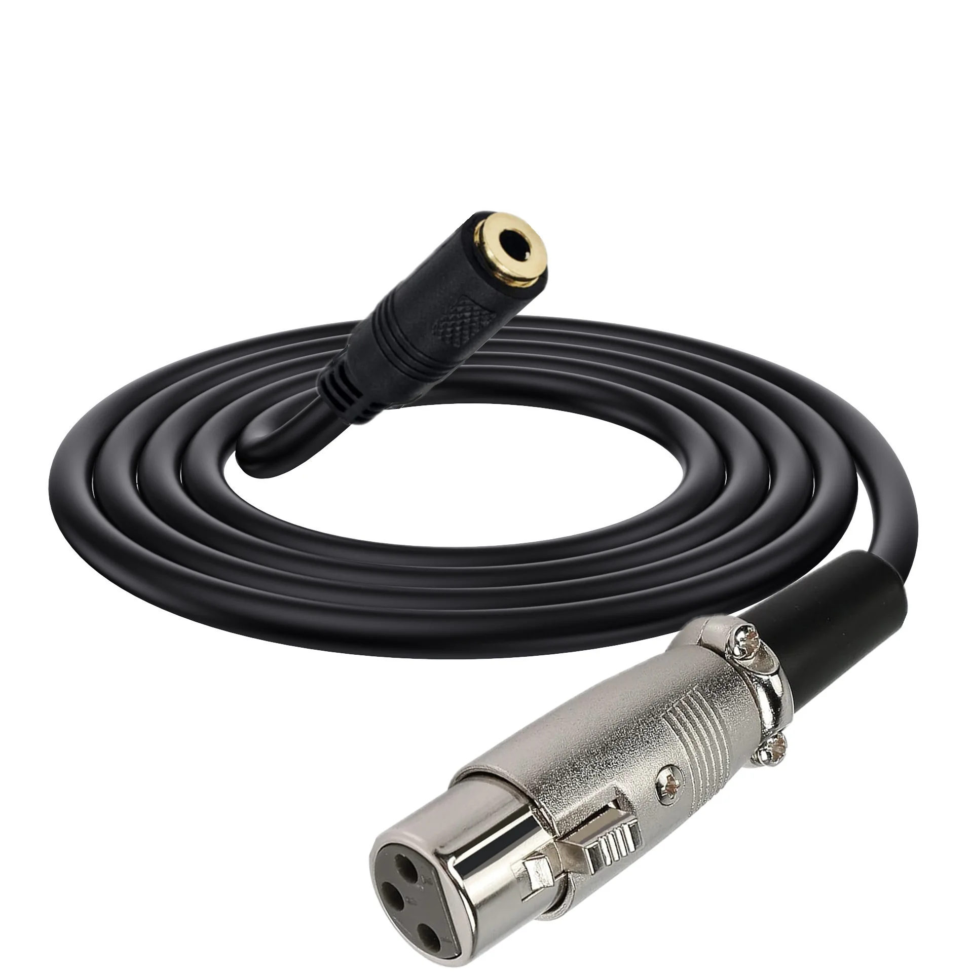 Conector estéreo de 3,5mm a XLR Cable macho/hembra 3PIN XLR a 1/8 pulgadas TRS Cable de Audio micrófonos altavoces consolas de sonido amplificador - imagen 4