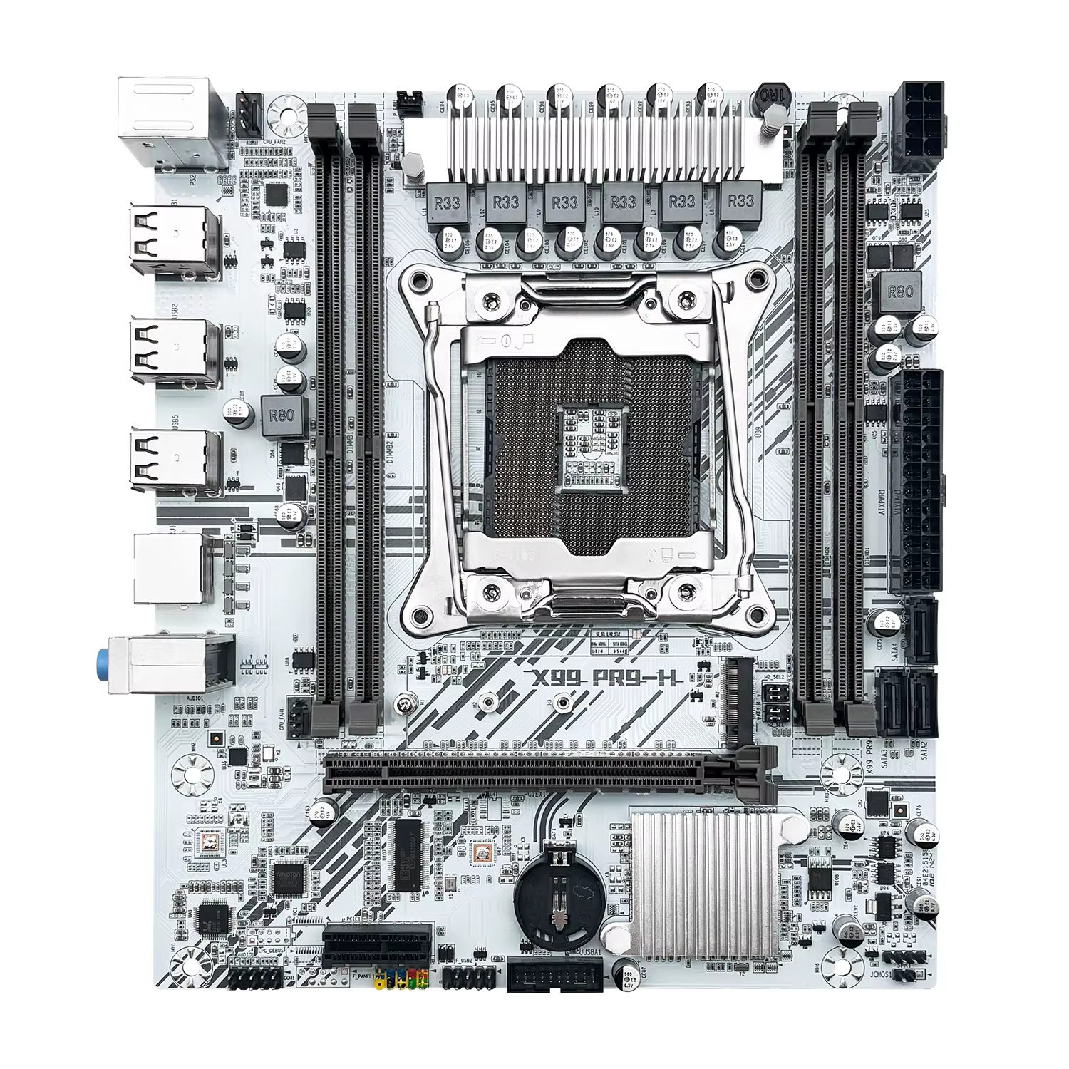 MACHINIST X99 Placa Base Xeon E5 2650 V4 DDR4 NVMe M.2 Blanco - imagen 5