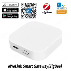 Aplicación eWeLink ZigBee Smart Gateway Hub dispositivo de automatización del hogar inteligente puente inalámbrico funciona con Alexa Google Alice Salute SON/OFF