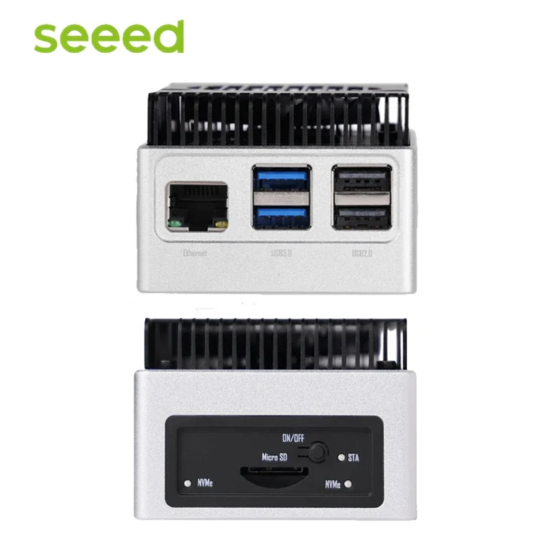 reComputadora AI R2140-12 - Computadora Raspberry Pi Edge AI de alto rendimiento basada en Raspberry Pi 5 - imagen 2