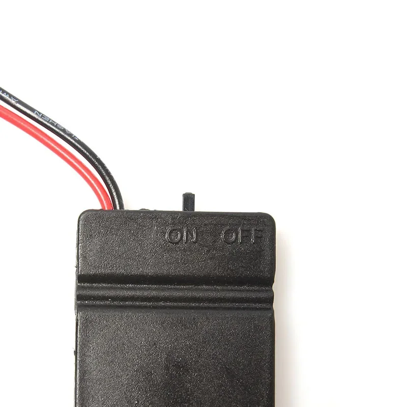 CR2032 botón pila de moneda soporte funda cubierta con interruptor de encendido/apagado 3V x2 6V caja de almacenamiento de batería - imagen 5