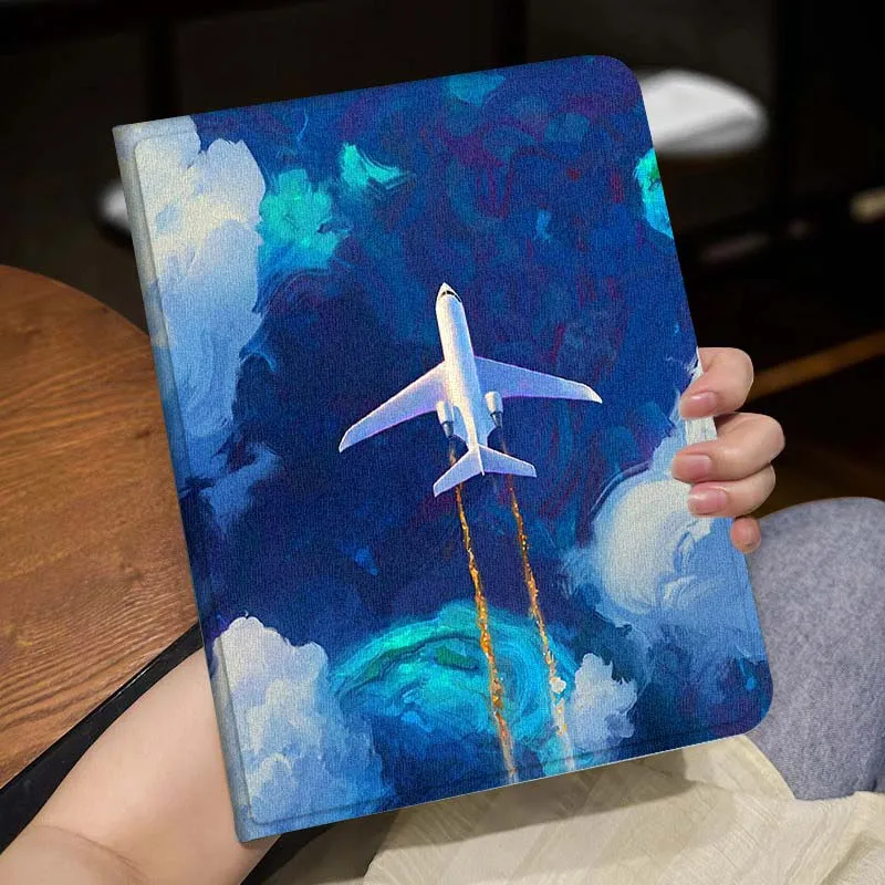Moda cielo arte del avión para Huawei Honor Tab Magic Pad GT 6 X9 X8A X8 V8 V7 9 8 2 3 13,3 10 Pro pulgadas funda para tableta - imagen 3