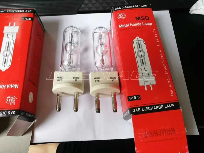 1 ud./lote MSD250/2 30H Gy9.5 lámpara clásica MSD MSR 575 bombilla de luz de escenario de hechicero MSD575w lámpara de descarga de Gas burbuja de un solo extremo - imagen 3