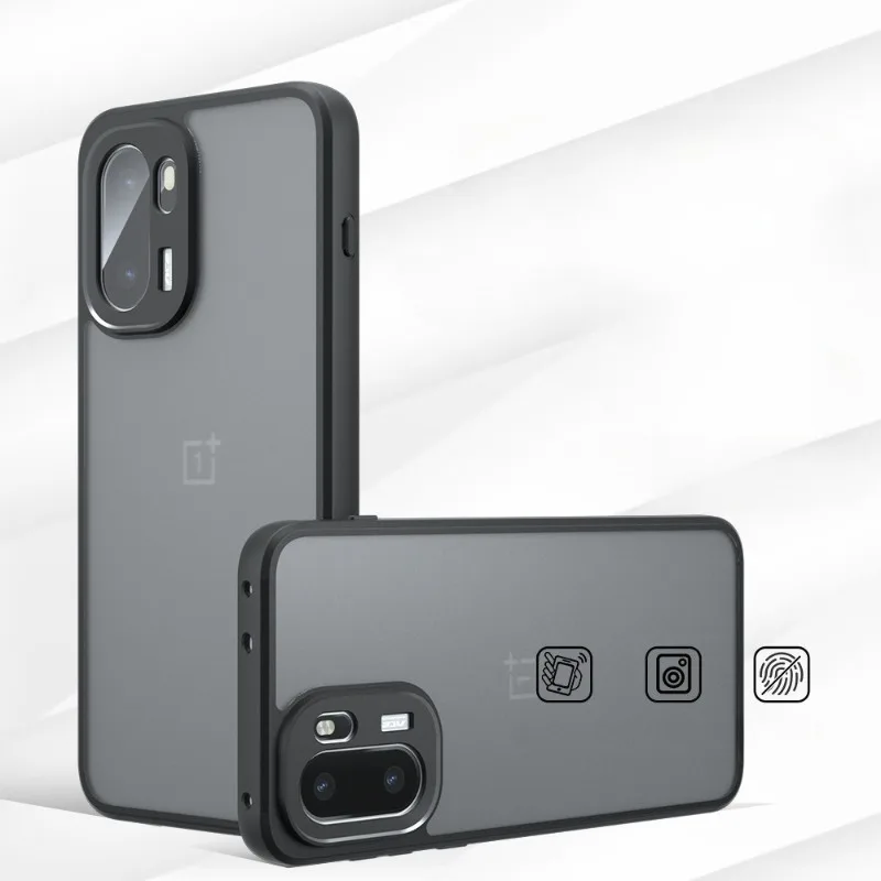 Funda para Oneplus ACE 6 5G, armadura mate de lujo, transparente, PC + TPU, contraportada para One Plus ACE6, parachoques esmerilado acrílico a prueba de golpes