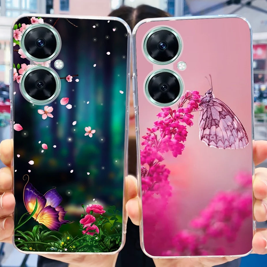 Para Huawei Nova 11i 4G funda MAO-LX9 nueva moda Popular cubierta pintada funda de teléfono de silicona suave para Huawei Nova 11i Nova11i Shell - imagen 3