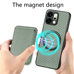 Funda de Cuero Magnética OPPO Reno 14 Pro con MagSafe