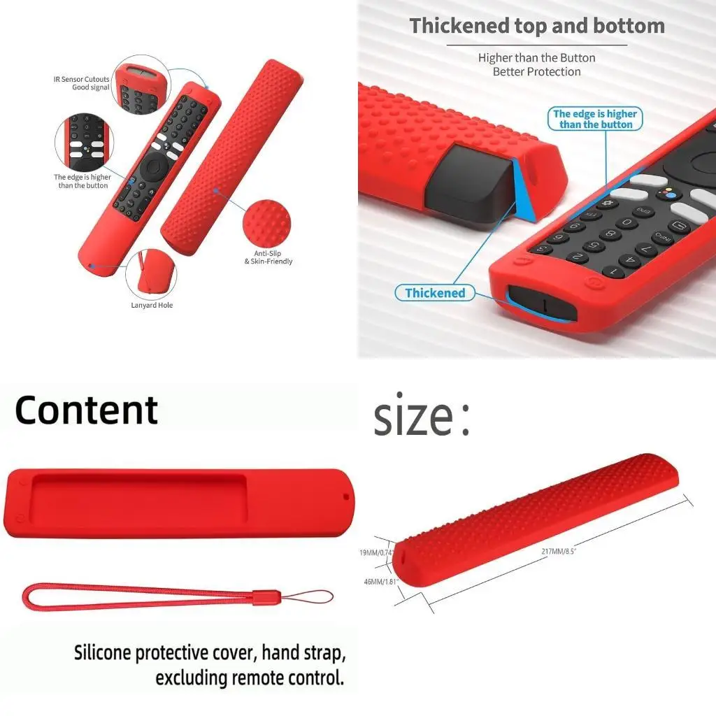 Funda remota silicona antideslizante Y1UB para XMRMML A32 A43 A55 A Pro32