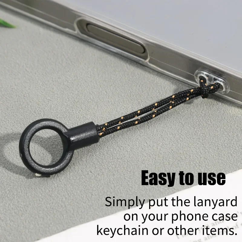 Cordón para teléfono, correa para la muñeca, cordón de mano, llavero antipérdida, cuerda colgante para Samsung, IPhone, cámara Xiaomi, accesorios para llavero Diy - imagen 5