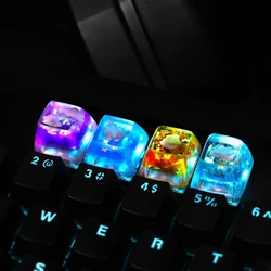 Teclas mecánicas Resina Cielo Estrellado para Anne Pro 2 y GK64