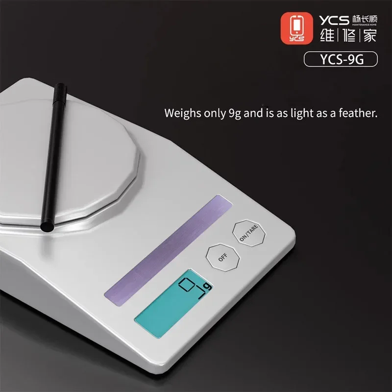 Mango de hoja de espada ultraligero YCS 9G para teléfono móvil, placa de circuito electrónico, reparación de teclado, mango de hoja esmerilada antideslizante - imagen 5