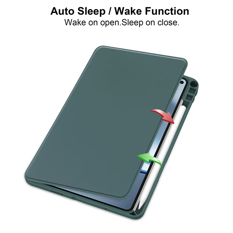 Funda con rotación de 360 grados para Huawei MatePad Mini, Funda de 8,8 pulgadas con portalápices, Funda trasera transparente acrílica para tableta Huawei MatePad Mini - imagen 2