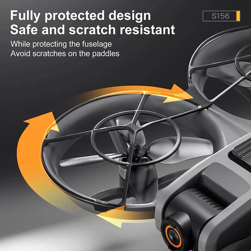Xiaomi S156 Drone 8K HD 360 °   Cámara dual gran angular con control remoto de pantalla UAV 5G WiFi FPV y cuadricóptero para evitar obstáculos - imagen 5