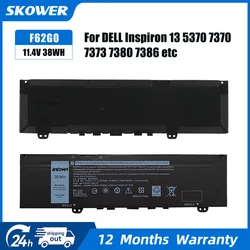 SKOWER Batería para Dell Inspiron 13 7000 7373/7386 y Vostro 5370