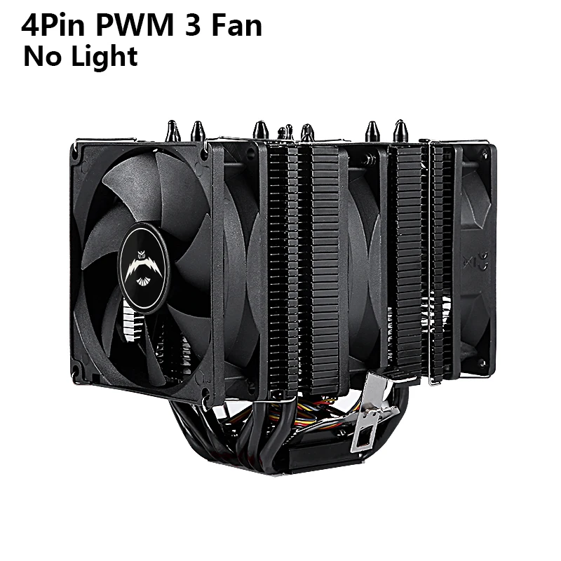 4P PWM No Light Fan