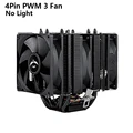 4P PWM No Light Fan