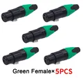 Green female 5pcs