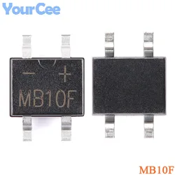 Rectificador Puente MB10F 1000V 800 mA – Uso General Electrónica