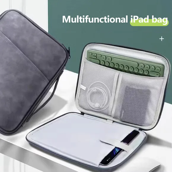 Bolsa de transporte multifuncional impermeable para Doogee T10 Plus U9 U10 Plus 10,1 pulgadas antiarañazos con asa