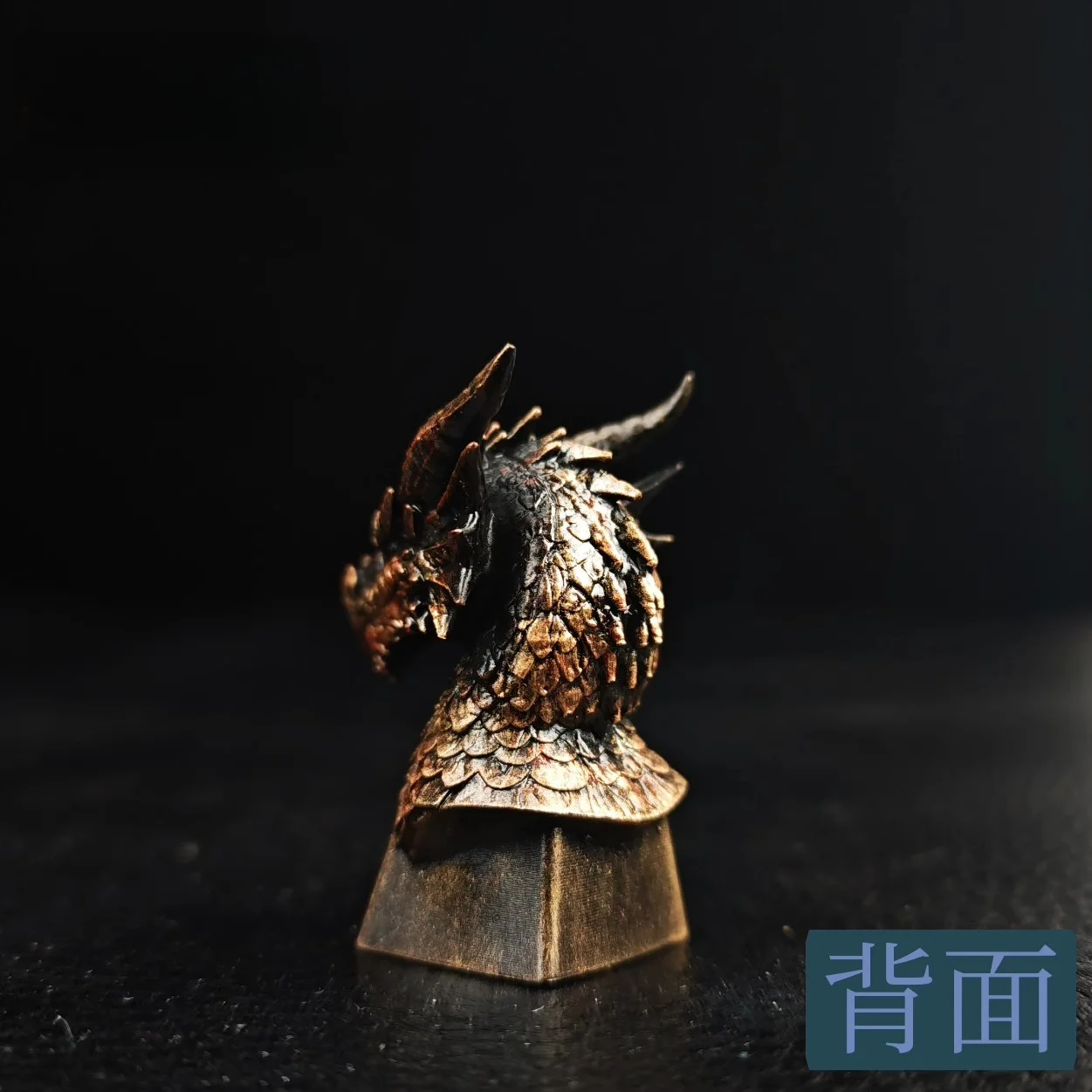 Teclas de dragón plateado/dorado, resina personalizada para juegos, teclas originales hechas a mano DIY personalizadas para teclado mecánico - imagen 5