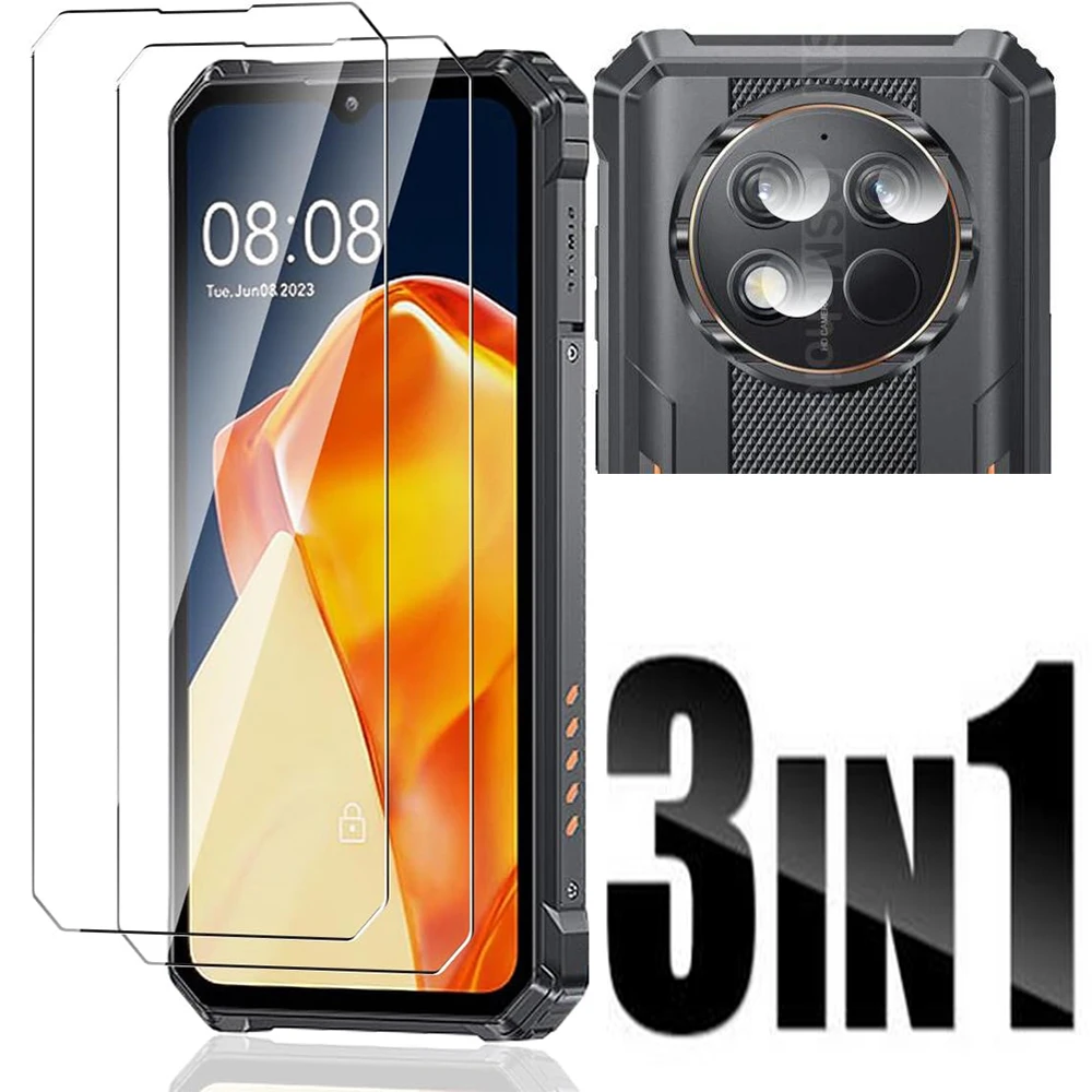 Vidrio Templado 2.5D 9H para Oukitel WP28 WP28 S G1 6,52 "protector de pantalla de vidrio para Oukitel G1 Protector de lente de cámara suave - imagen 2